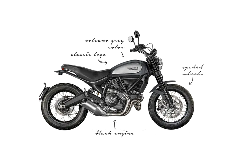 Ducati Scrambler 800 Scrambler 800 Street Classic (2017 - 18)