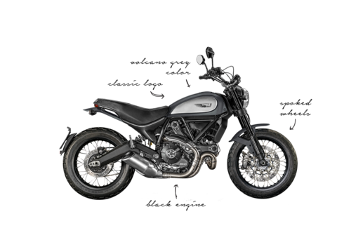 Ducati Scrambler 800 Street Classic (2017 - 18)