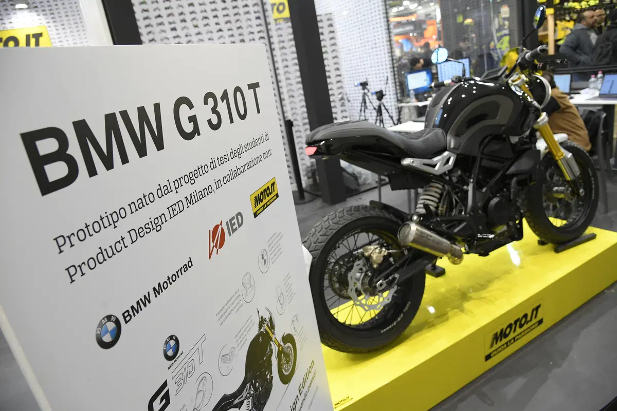Le BMW G 310 di IED Milano giudicate da Edgar Heinrich