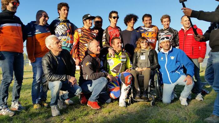 Marco Aurelio Fontana è stato mattatore della giornata sia in bici che in moto