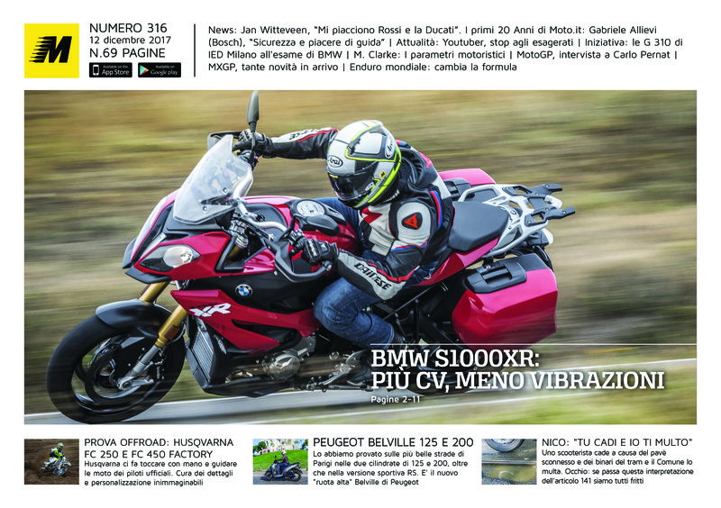 Magazine n&deg; 316, scarica e leggi il meglio di Moto.it 