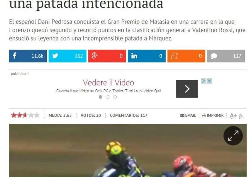 MotoGP Sepang, cosa dice la stampa spagnola