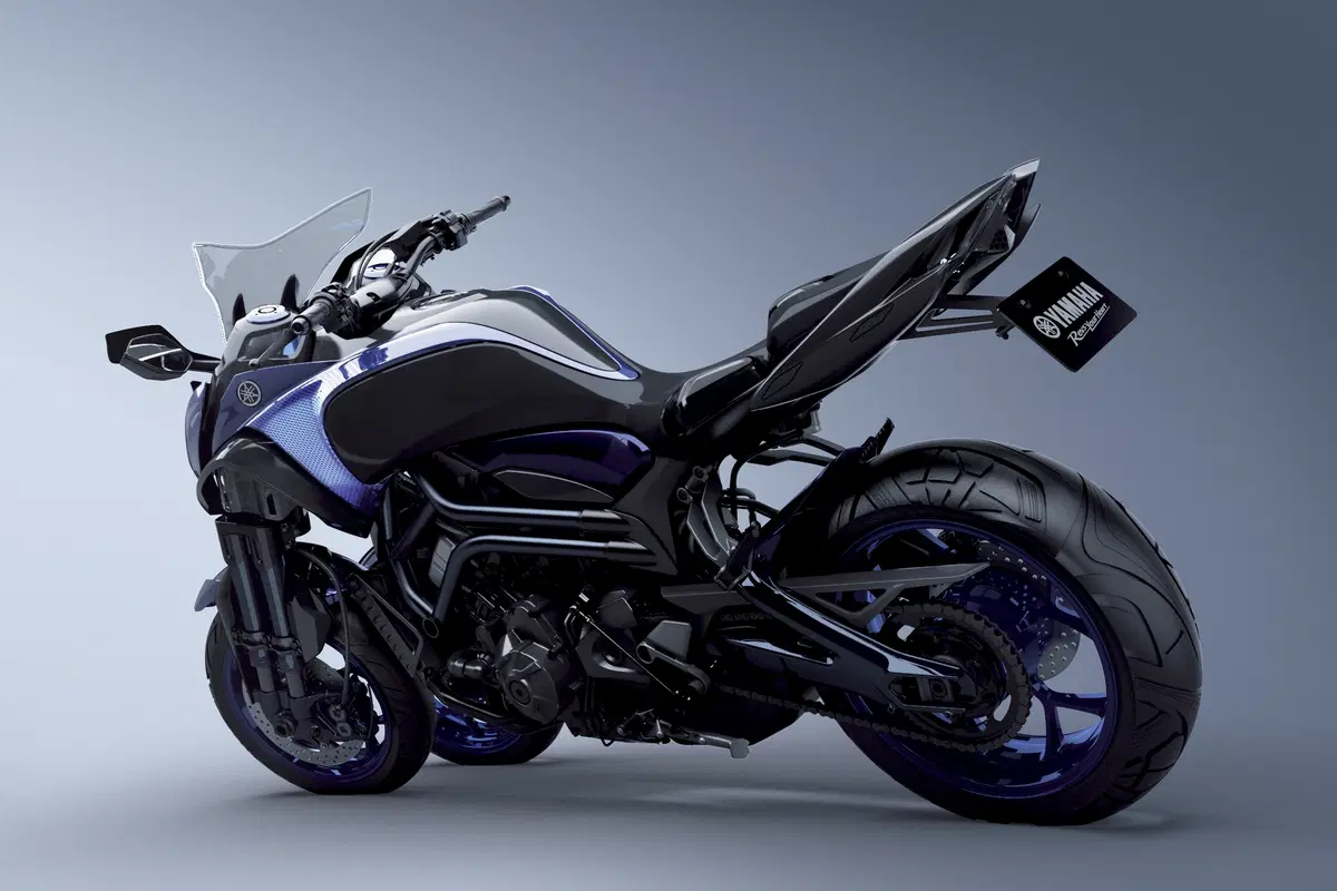 Yamaha LMW, la moto a tre ruote (7)
