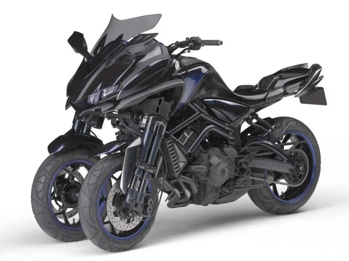 Yamaha LMW, la moto a tre ruote (2)