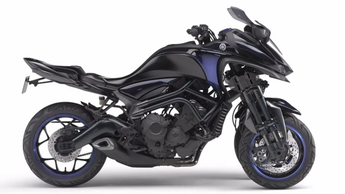 Yamaha LMW, la moto a tre ruote (3)