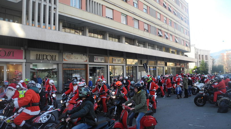 I &ldquo;Babbo Natale in moto&rdquo; ritornano a Massa