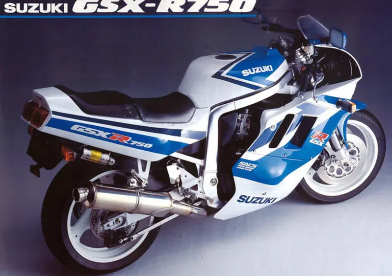 Suzuki GSX R 750 GSX R 750 (1991) (2)