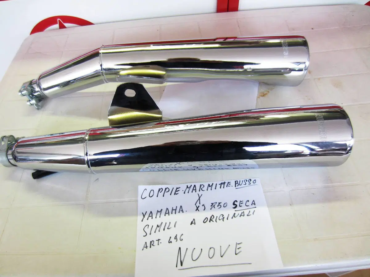 MARMITTA BUSSO PER YAMAHA XJ 750 SECA NUOVA (2)
