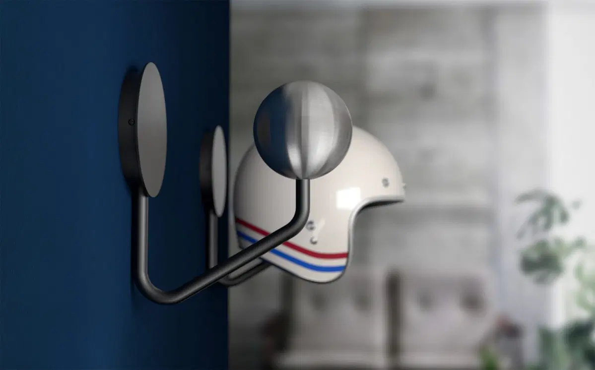 Halley Helmet Rack, il porta casco di design (2)