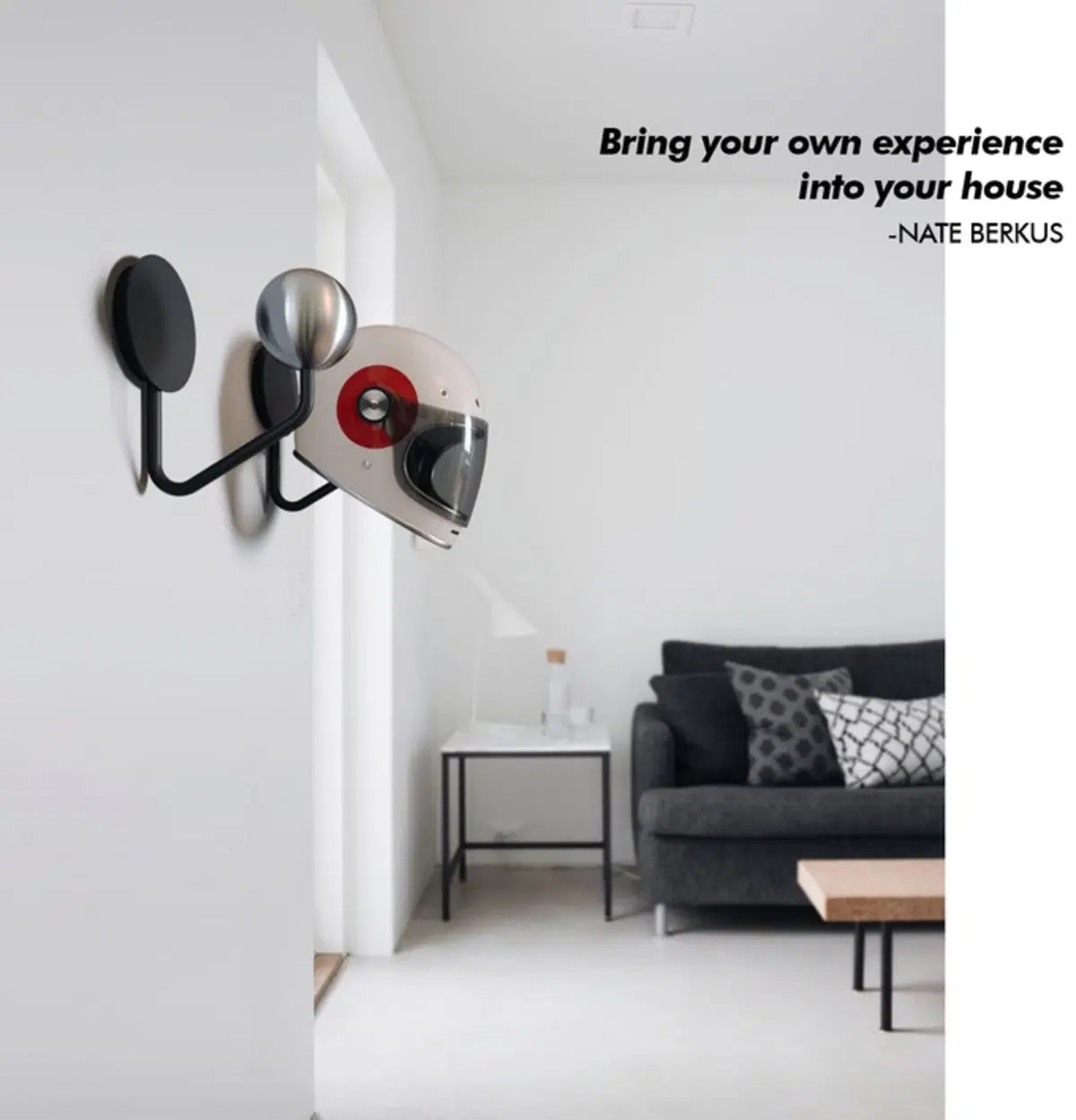 Halley Helmet Rack, il porta casco di design (4)