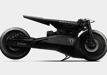 Barbara Triumph Black Matter Motorcycle, il futuro è rétro ed elettrico