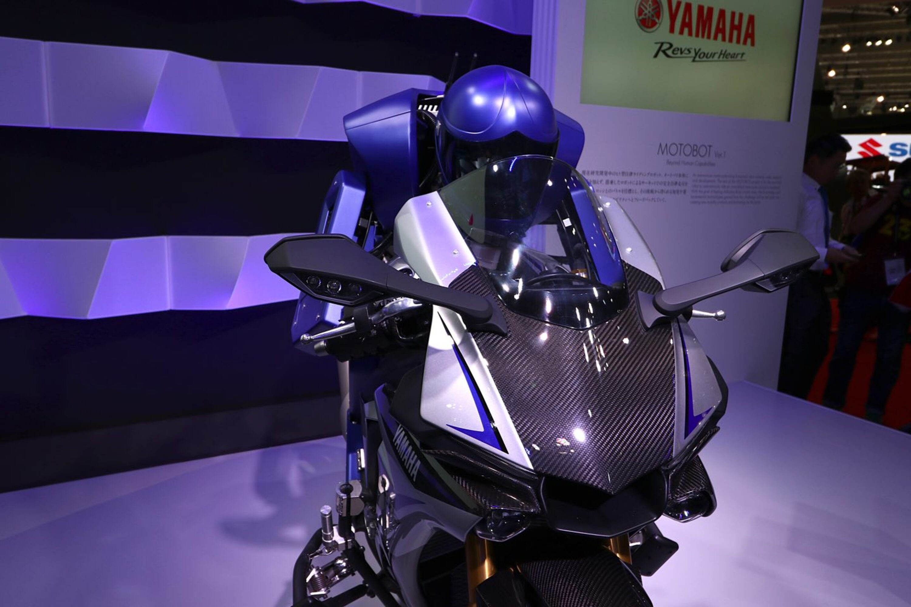 Yamaha, lo stand al Salone di Tokyo