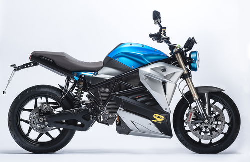 Energica Eva EsseEsse9 Special, livrea Shocking Blue