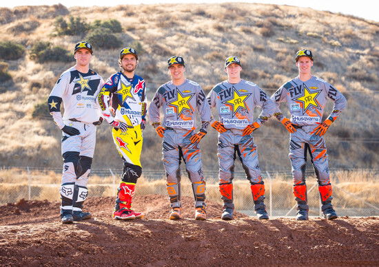 Team Rockstar Energy Husqvarna Factory: presentata la squadra per il 2018