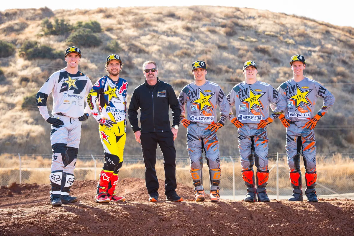Team Rockstar Energy Husqvarna Factory: presenta la squadra per il 2018 (4)