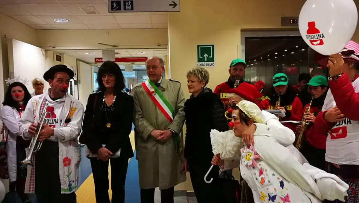 Ridolina Christmas Tour: moto e clown portano un sorriso negli ospedali  (23)