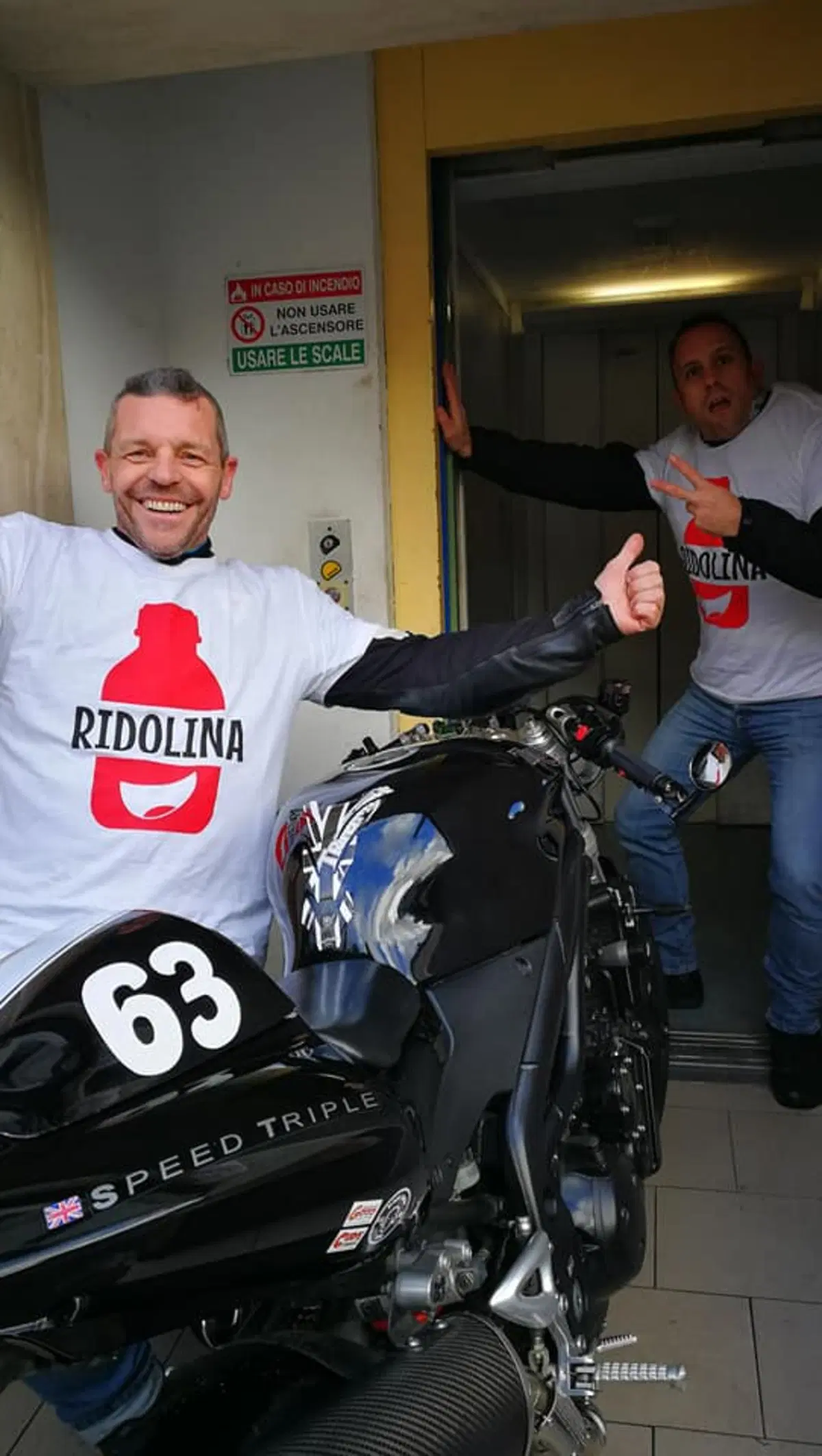 Ridolina Christmas Tour: moto e clown portano un sorriso negli ospedali  (28)