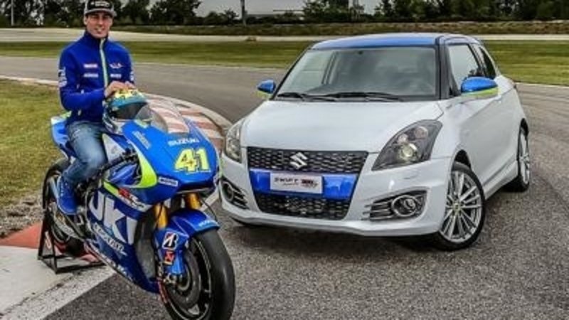 Suzuki Swift Sport GSX-RR Tribute, aria di MotoGP 