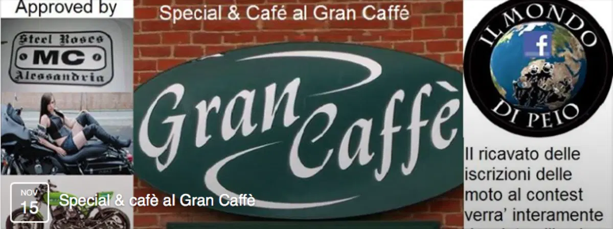 Special e caf&eacute; al "Gran Caff&eacute;"