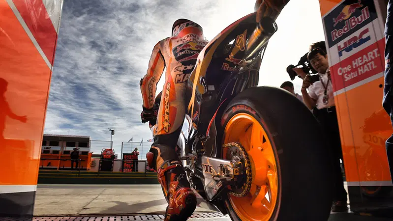 MotoGP, Valencia 2015. HRC: "I dati? Non &egrave; il momento"