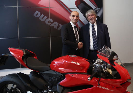 Il Ministro del Lavoro e Politiche Sociali Poletti in visita alla Ducati