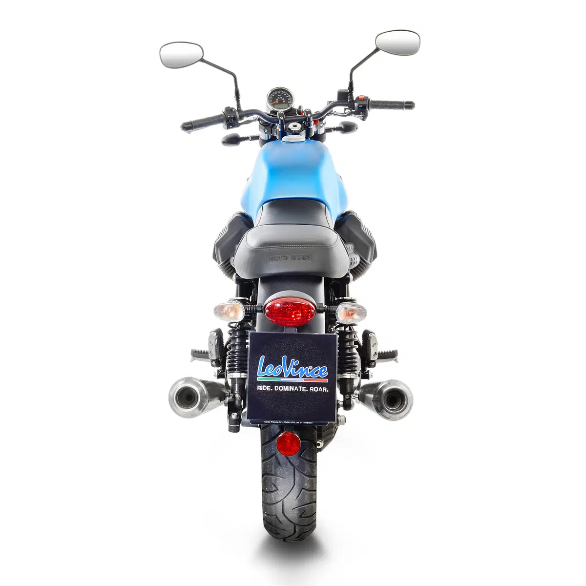 LeoVince Classic Racer per Moto Guzzi V7 III