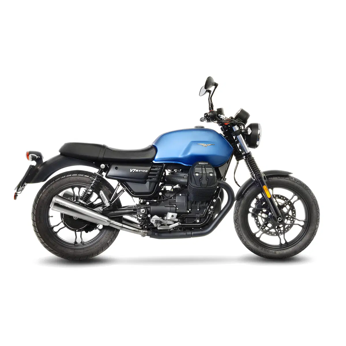 LeoVince Classic Racer per Moto Guzzi V7 III (3)