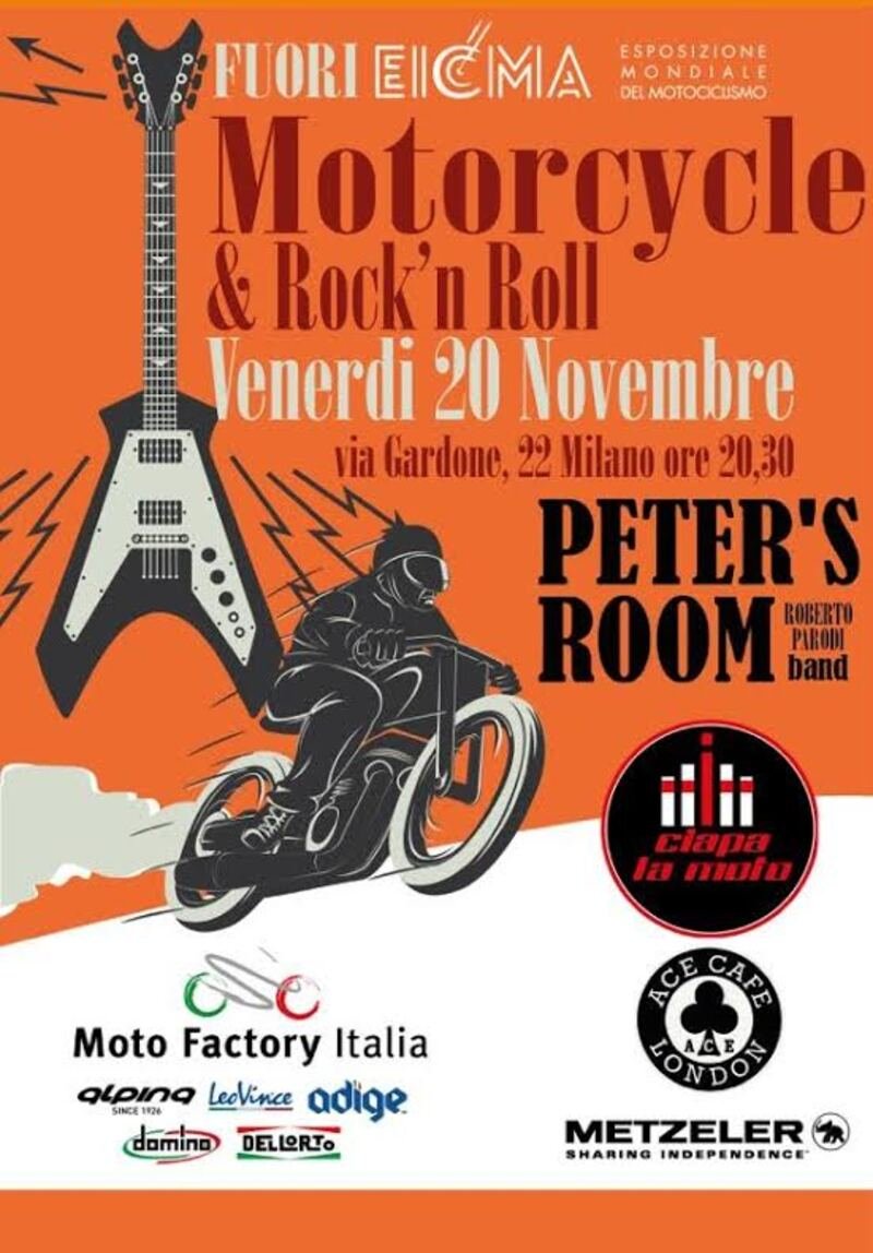 &quot;Motorcycle &amp; Rock&#039;n Roll&quot; la festa EICMA di Ciapa la Moto e Ace Cafe