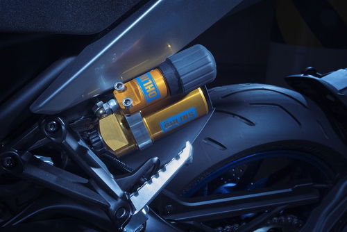 Il registro precarico remoto del monoammortizzatore Ohlins