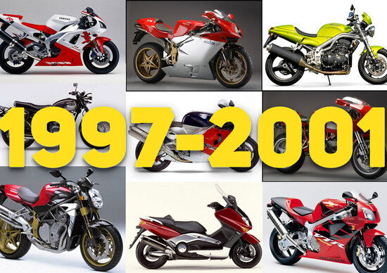 Qual è stata la moto Top del periodo 1997-2001? La Yamaha R1!