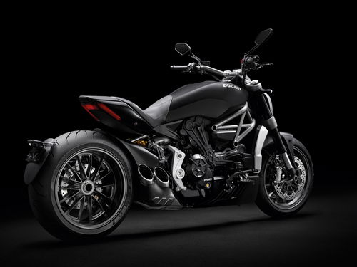 La Ducati XDiavel in versione standard