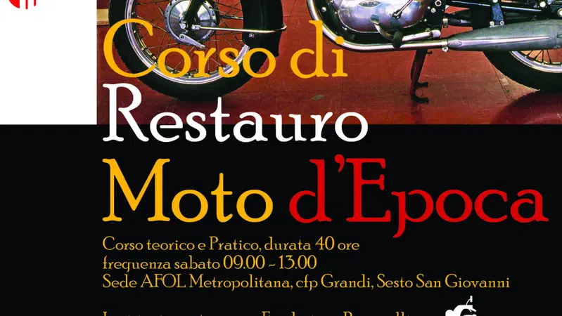 Corso di restauro delle moto d'Epoca a Sesto S.G.