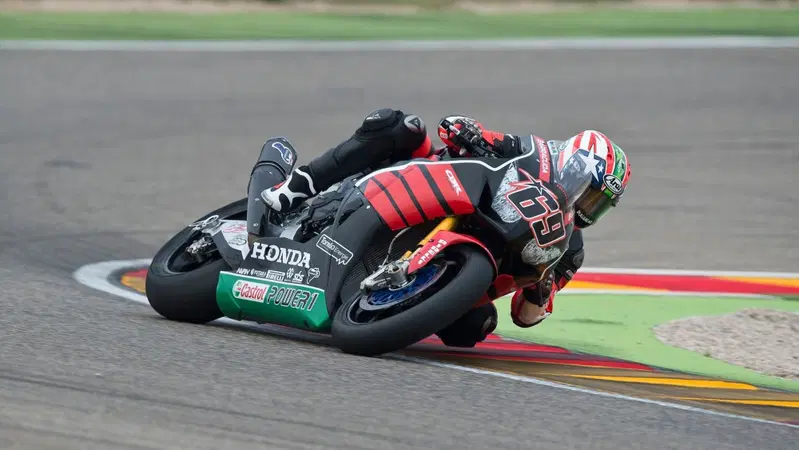 Test SBK Aragon. Primo debutto per Hayden con Honda
