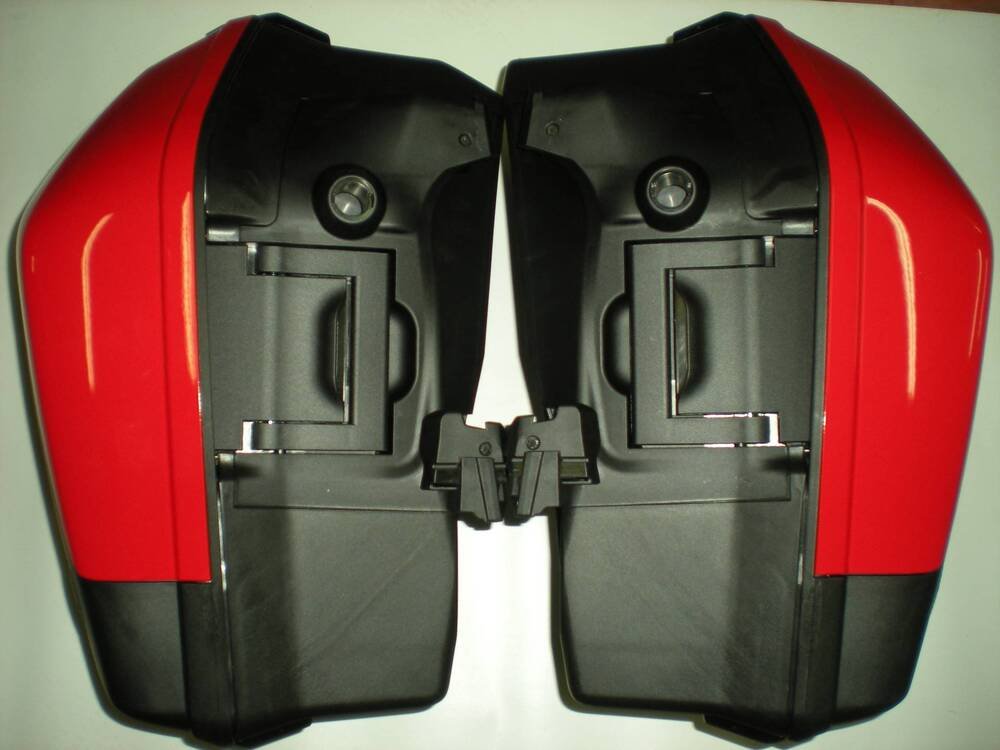 Kit borse verniciate rosse MTS 1200 Ducati (2)