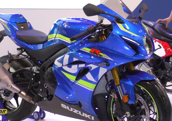 EICMA 2015: il video della Suzuki GSX-R 1000