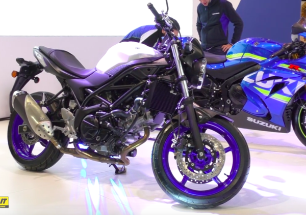 EICMA 2015: il video della Suzuki SV 650