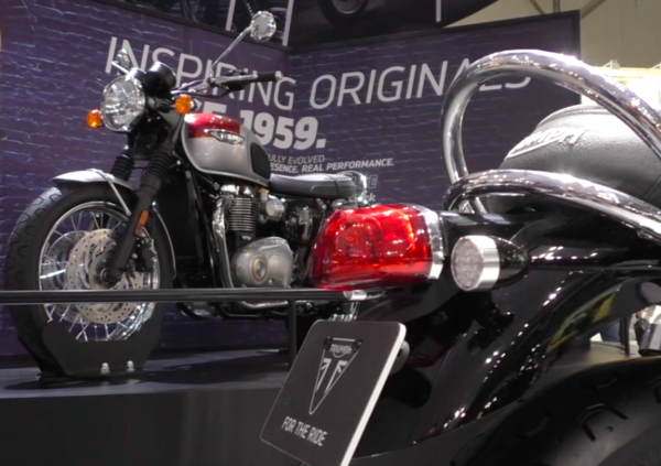 EICMA 2015: il video delle Triumph Bonneville Classics