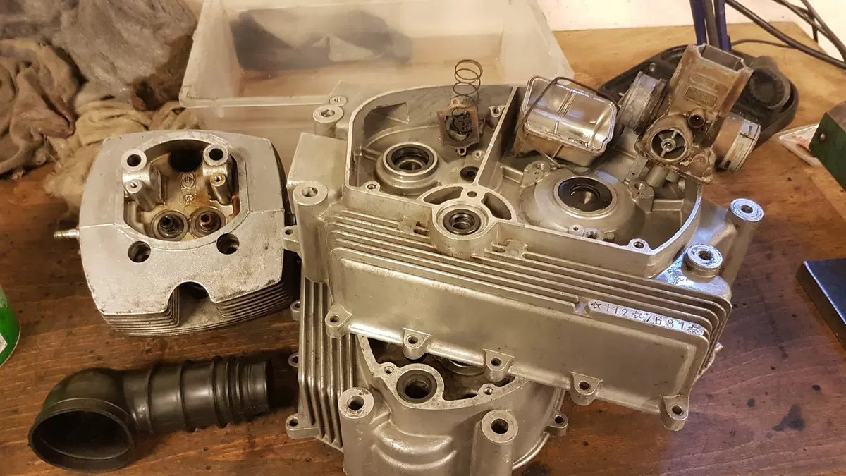 Restaurando fai da te: Gilera Arcore 150 5V del 1975 (105)