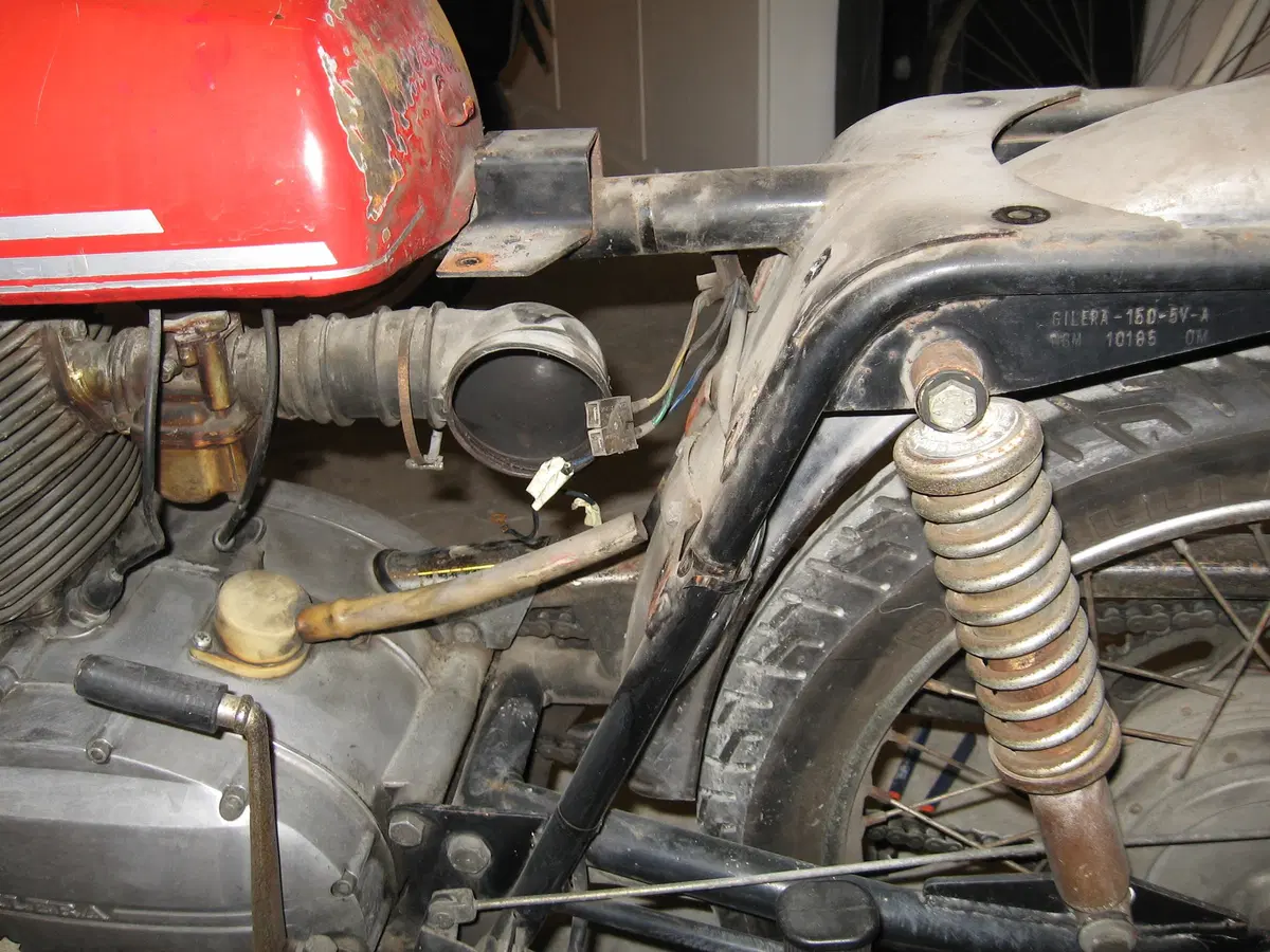 Restaurando fai da te: Gilera Arcore 150 5V del 1975 (38)