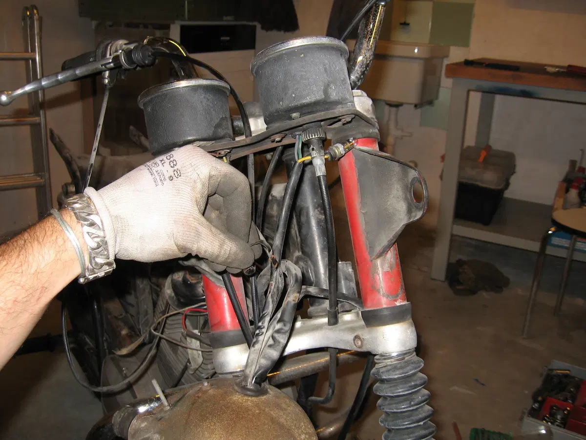 Restaurando fai da te: Gilera Arcore 150 5V del 1975 (54)