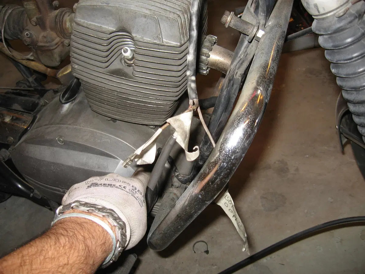 Restaurando fai da te: Gilera Arcore 150 5V del 1975 (57)