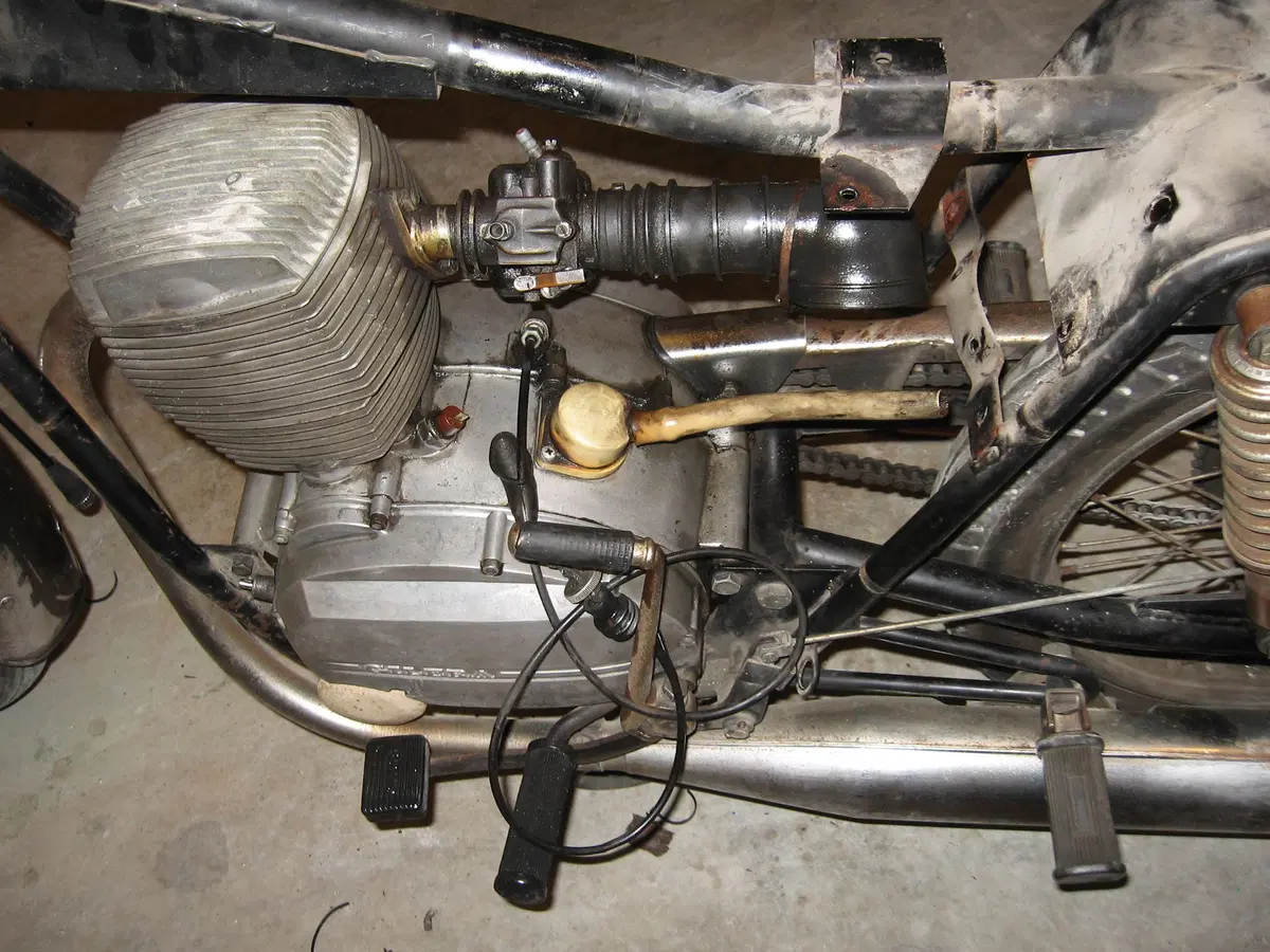 Restaurando fai da te: Gilera Arcore 150 5V del 1975 (63)