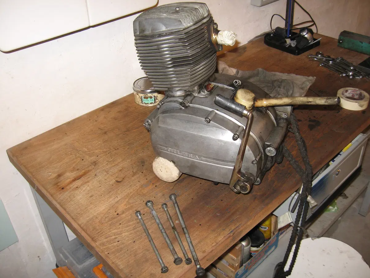 Restaurando fai da te: Gilera Arcore 150 5V del 1975 (77)