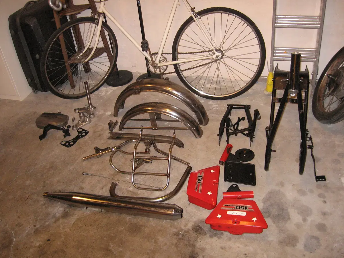 Restaurando fai da te: Gilera Arcore 150 5V del 1975 (82)