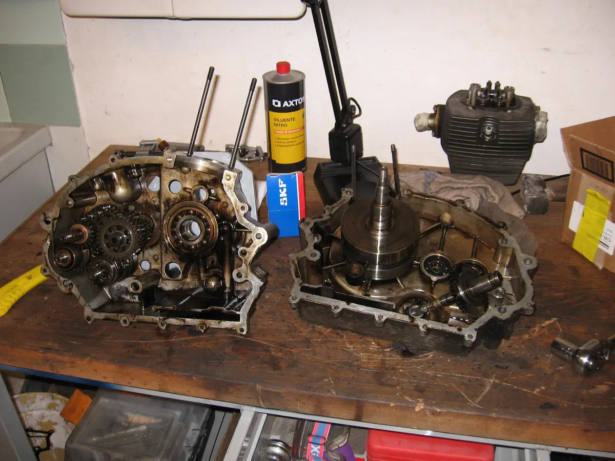 Restaurando fai da te: Gilera Arcore 150 5V del 1975 (108)