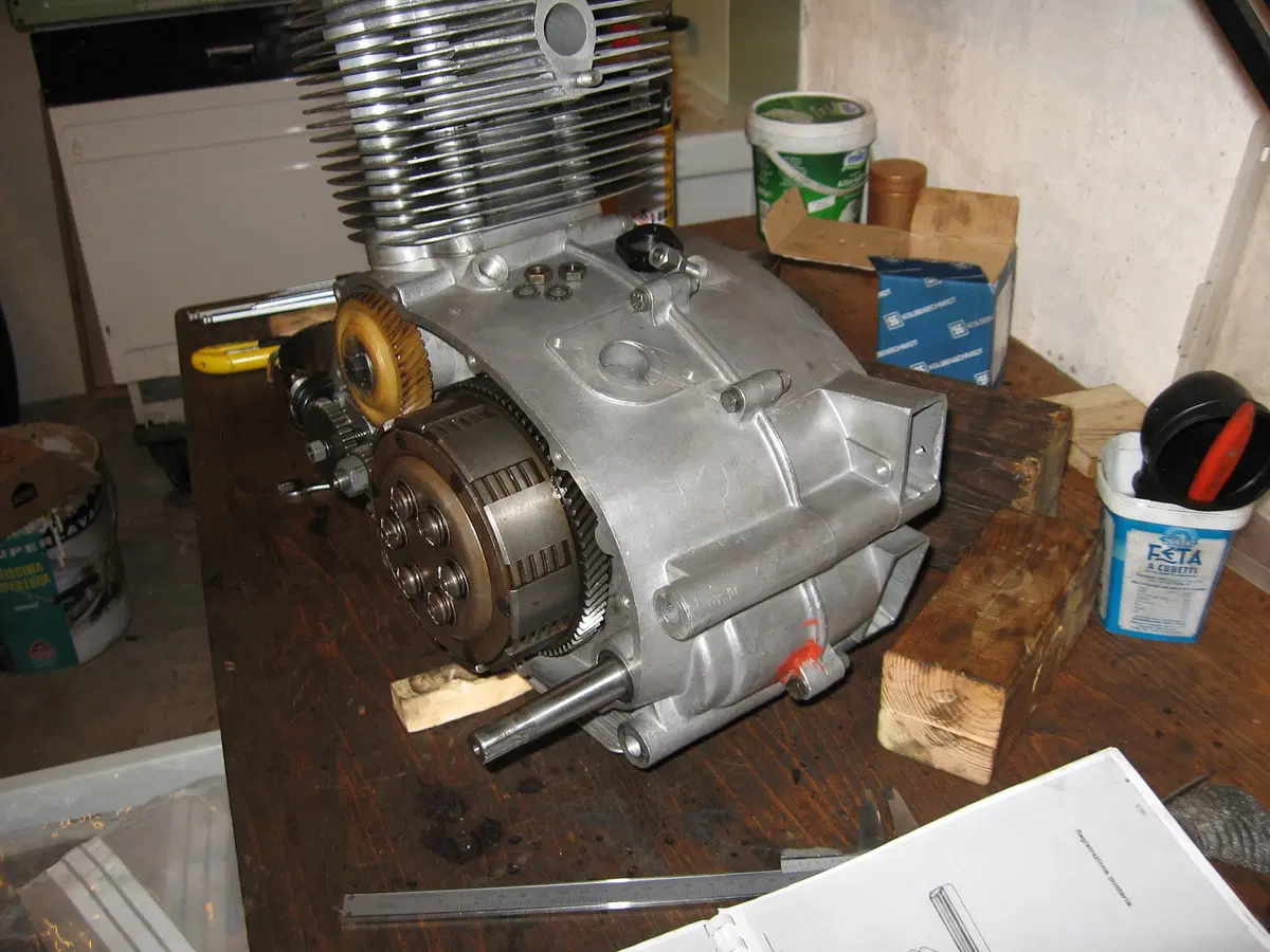 Restaurando fai da te: Gilera Arcore 150 5V del 1975 (163)