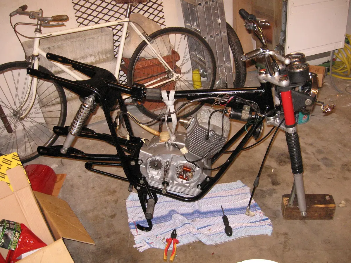 Restaurando fai da te: Gilera Arcore 150 5V del 1975 (173)