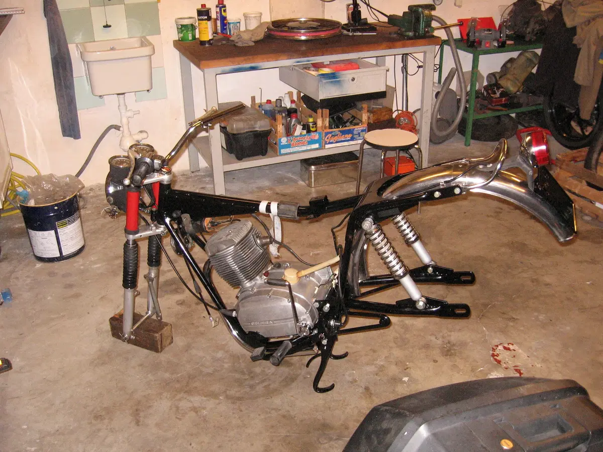 Restaurando fai da te: Gilera Arcore 150 5V del 1975 (188)
