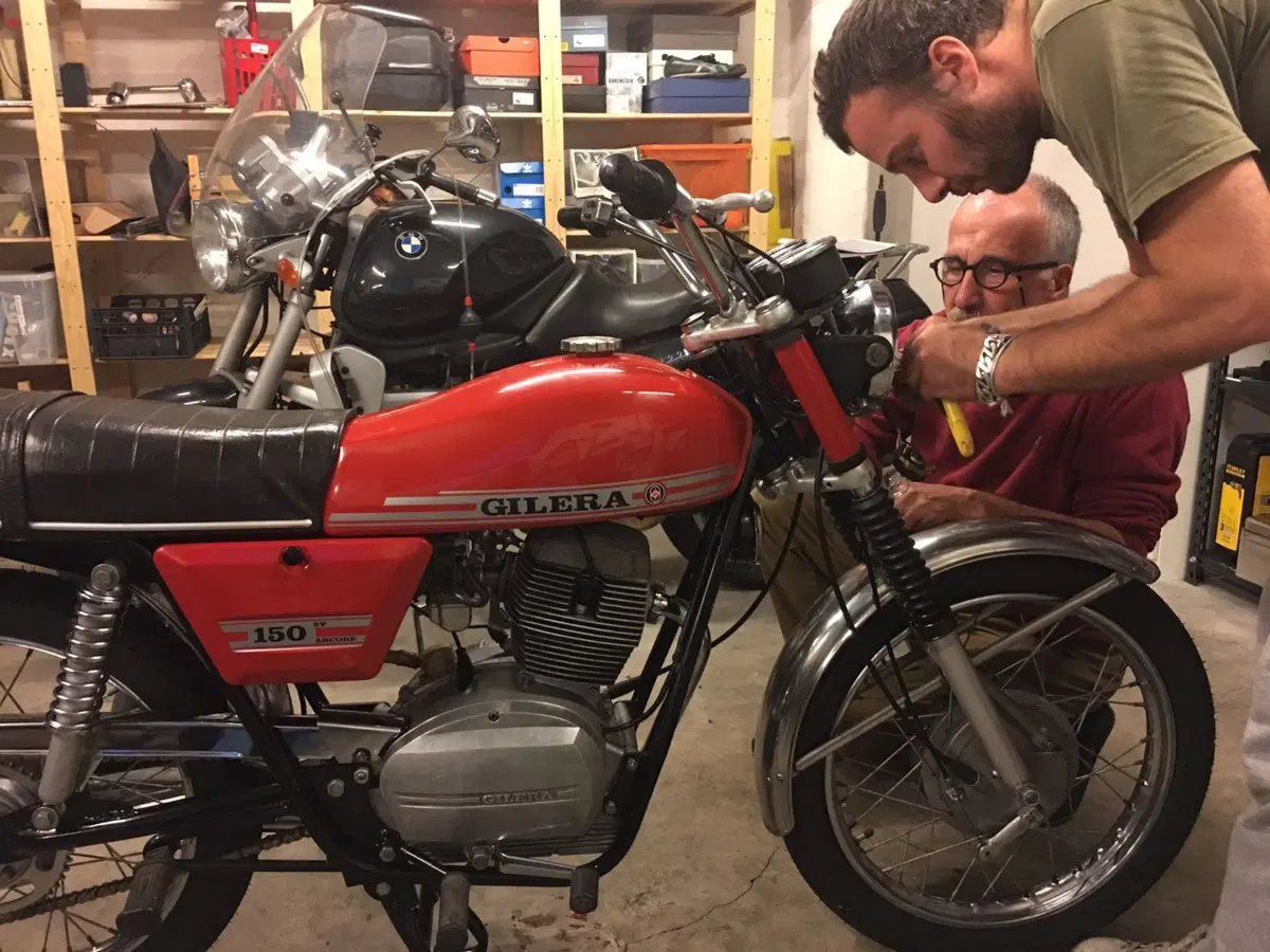 Restaurando fai da te: Gilera Arcore 150 5V del 1975 (196)