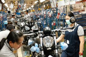 La produzione Triumph a Chonburi